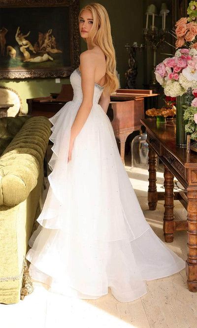 Ava Presley 29524 - Strapless Beaded Prom Gown Evening Dresses