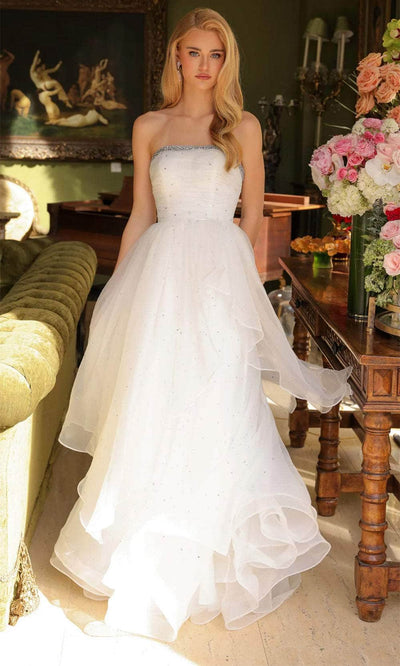 Ava Presley 29524 - Strapless Beaded Prom Gown Evening Dresses