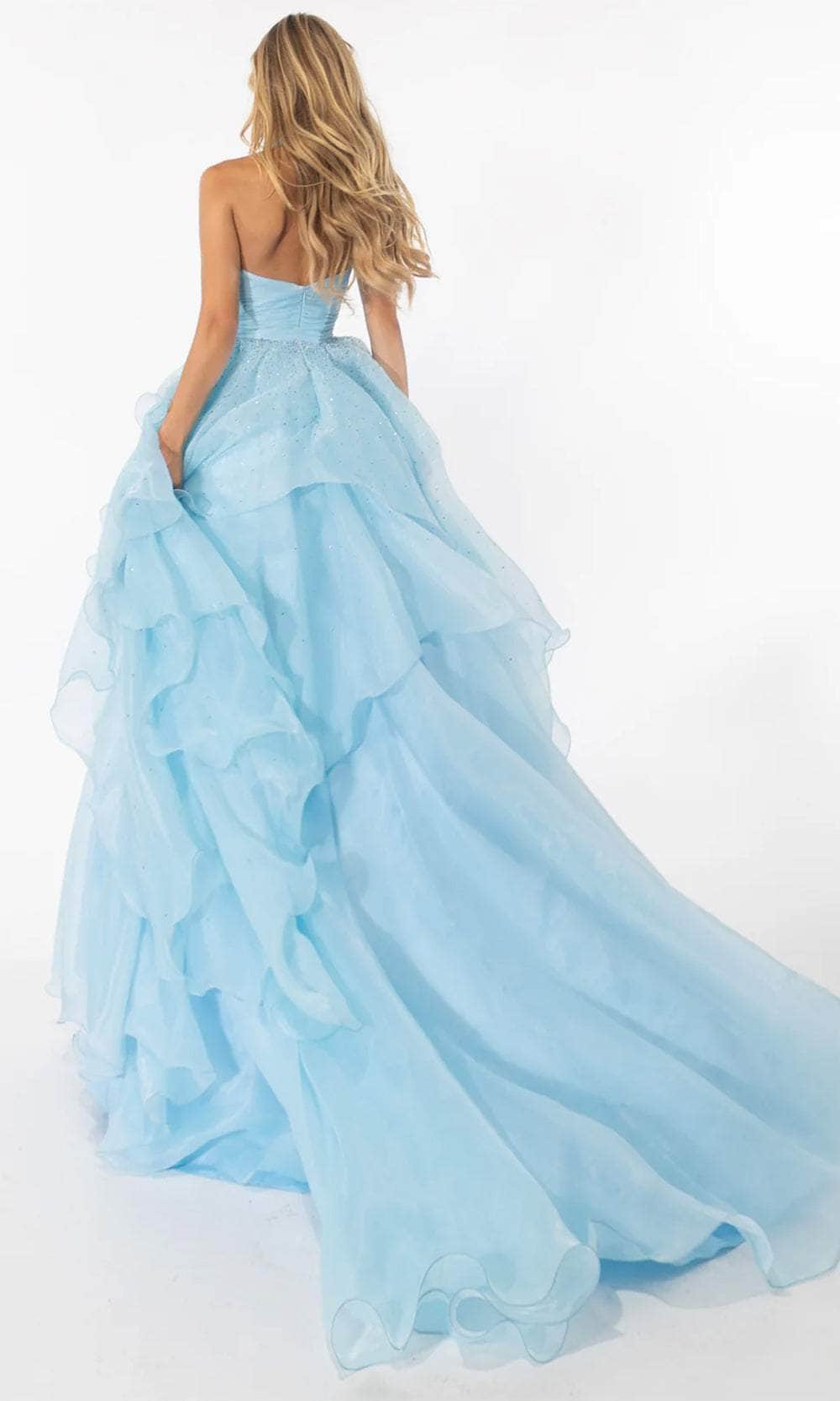 Ava Presley 39560 - Ruffled A-Line Prom Gown Prom Dresses