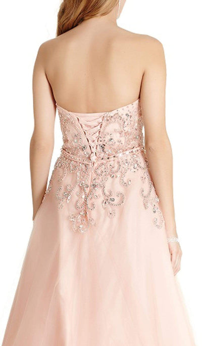 Bejeweled Sweetheart Ballgown Dress