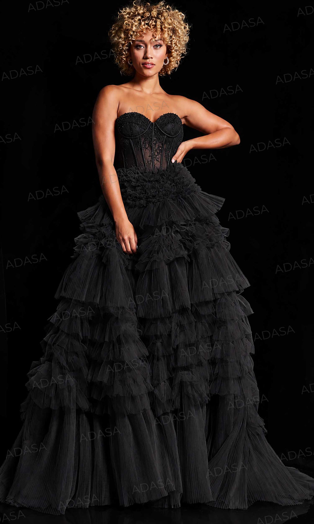 Jovani 38540 - Sweetheart Lace Corset Ballgown