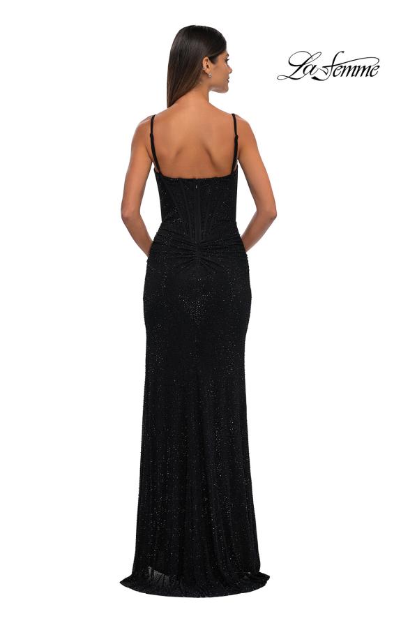 La Femme 32753 - Sleeveless Rhinestone Prom Gown