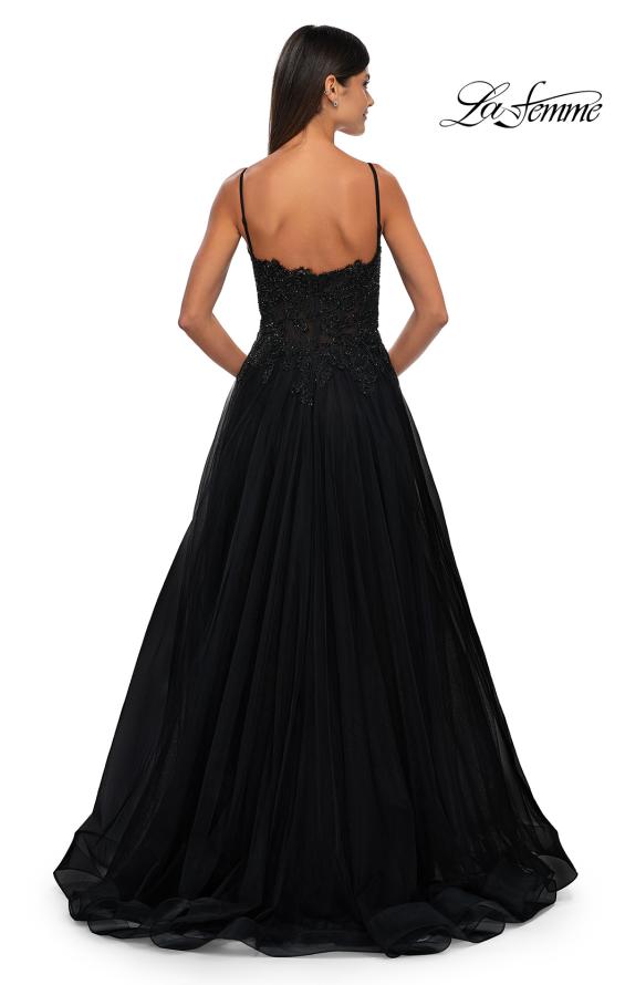 La Femme 32646 - Sleeveless A-Line Prom Gown