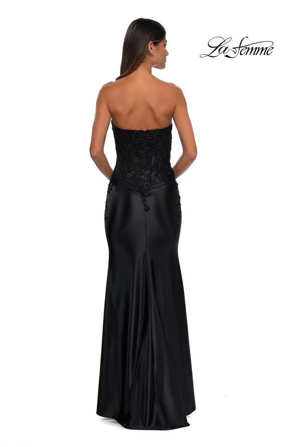 La Femme 32582 - Sweetheart Strapless Prom Gown