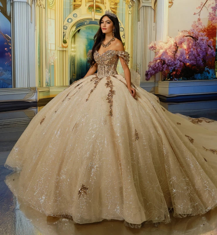 Princesa by Ariana Vara PR30191 - Sweetheart Sequin Embroidered Ball Gown
