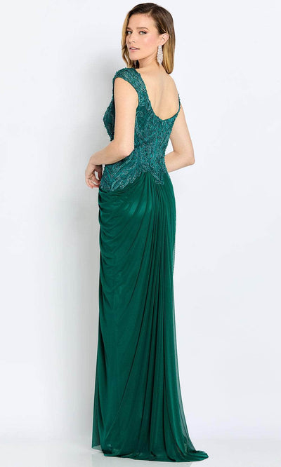 Cameron Blake CB110 - Draped Sheath Evening Gown Evening Gown