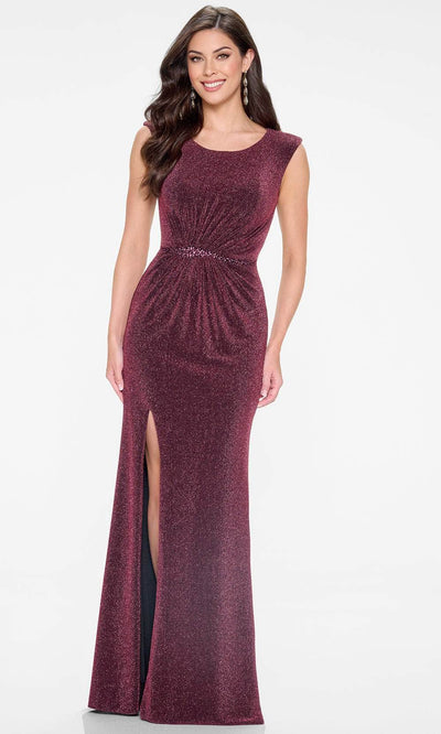 Cameron Blake CB201 - Beaded Accent Scoop Neck Gown Mother of the Bride Dresses