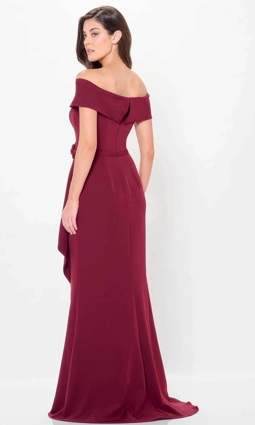 Cameron Blake CB3234 - Draped Off Shoulder Evening Gown Special Occasion Dresses