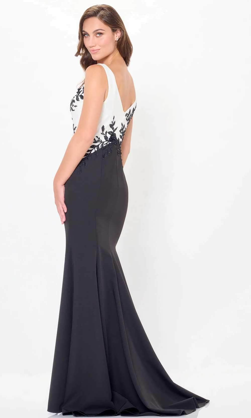 Cameron Blake CB3245 - Embroidered Evening Dress with Slit Special Occasion Dresses