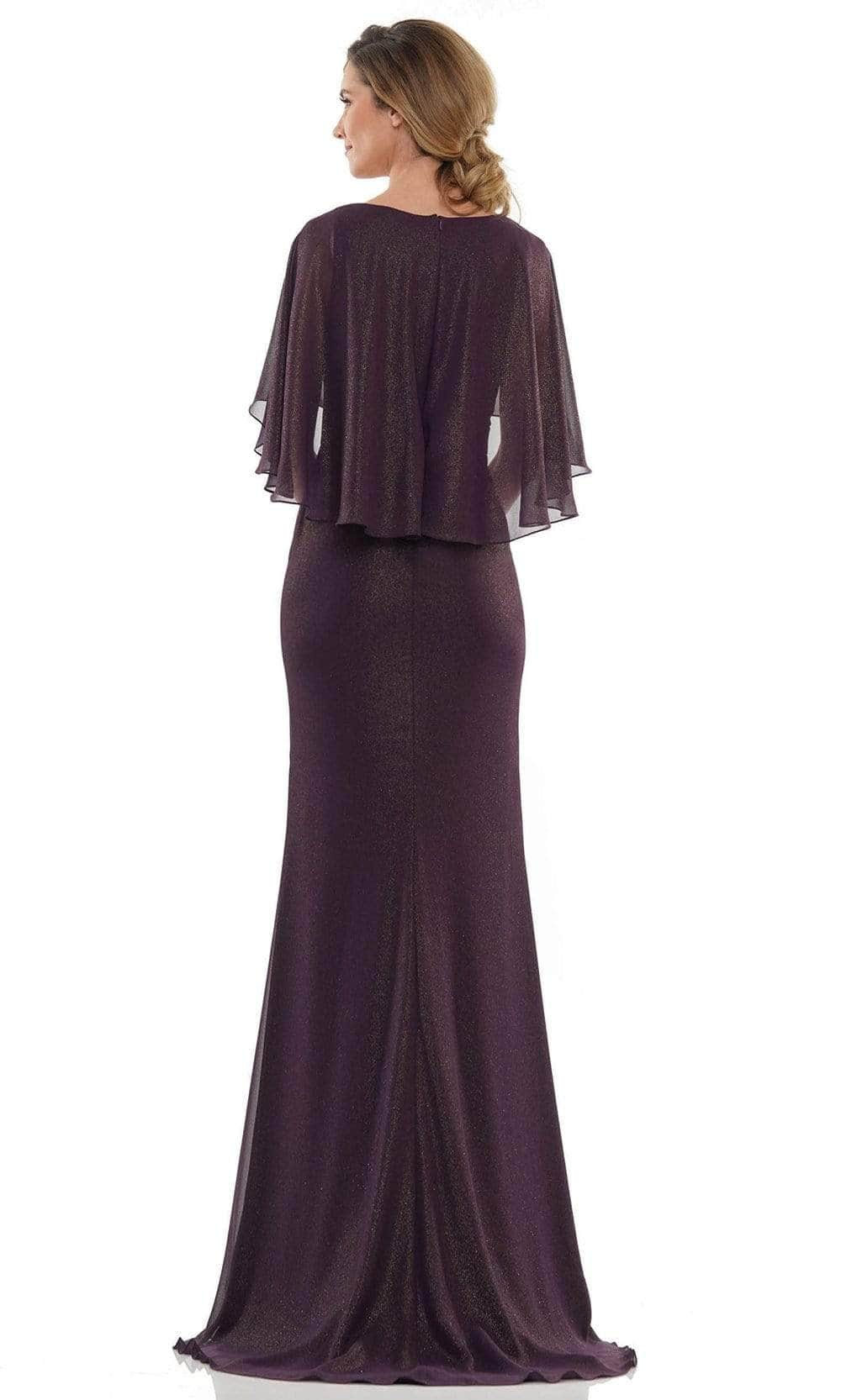 Cape Style Sheath Evening Gown MV1130 Mother of the Bride Dresses