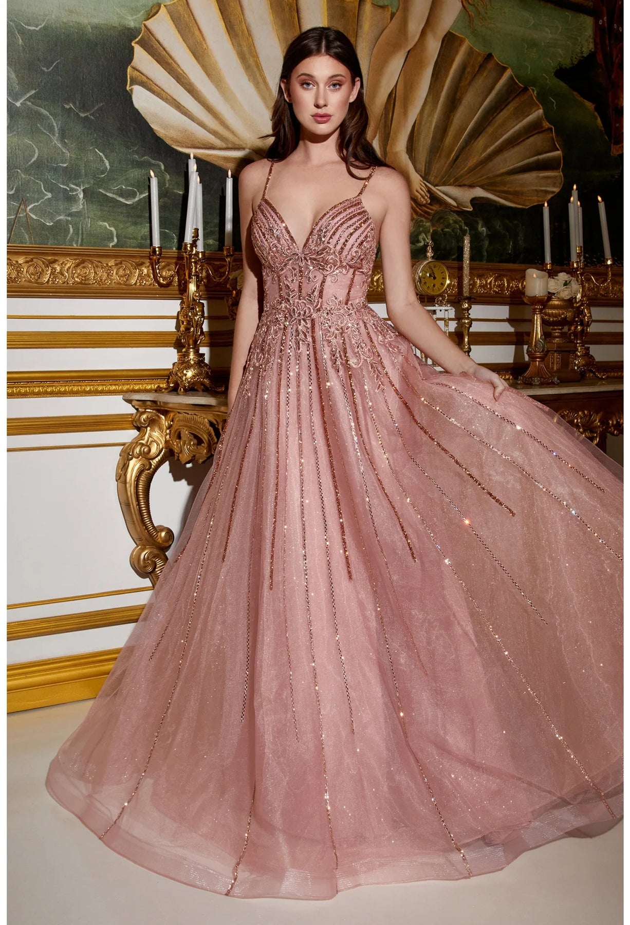 Ladivine CD994 - A-Line Gown