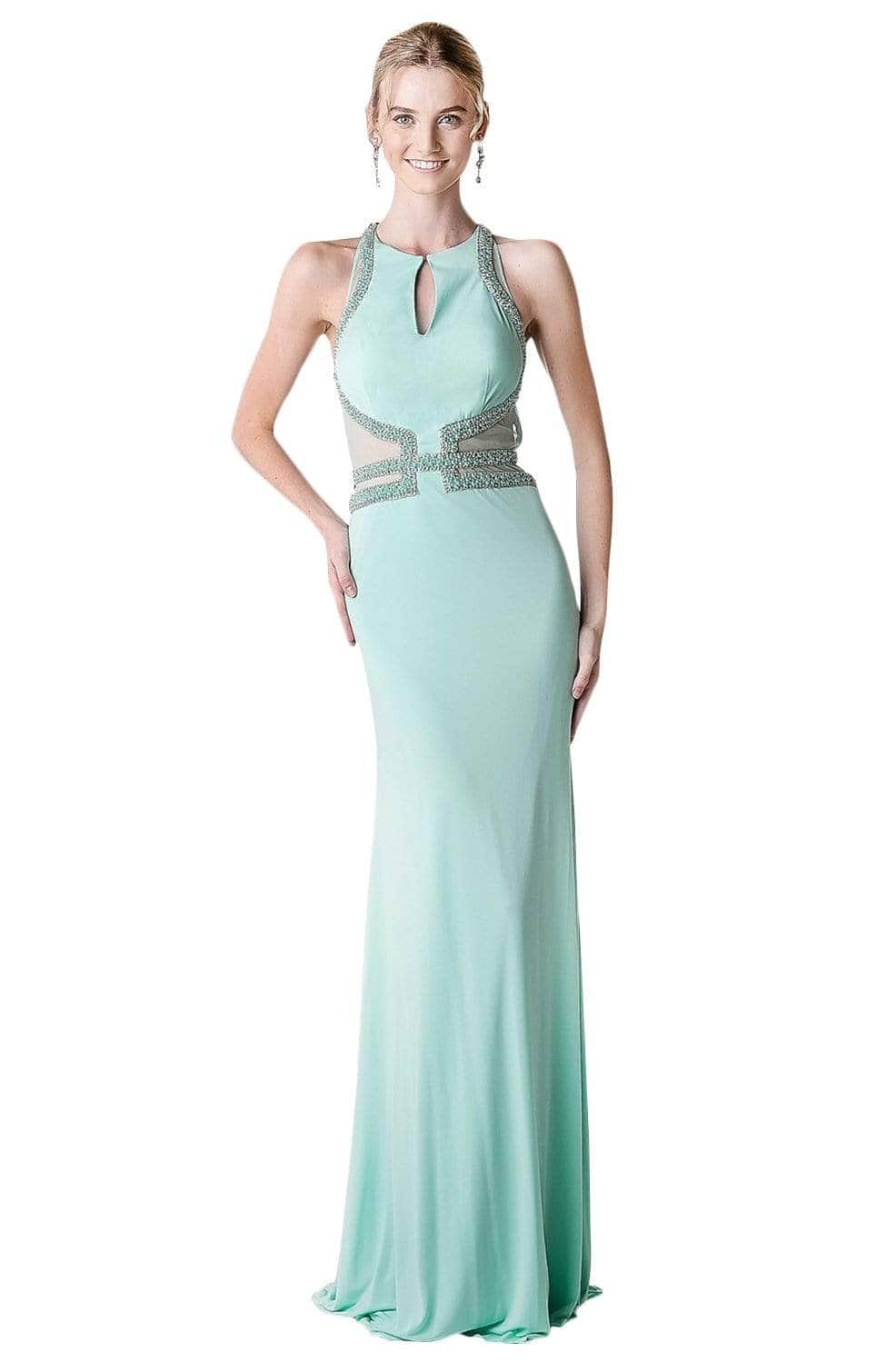 Ladivine 8929 Prom Dresses 2 / Mint