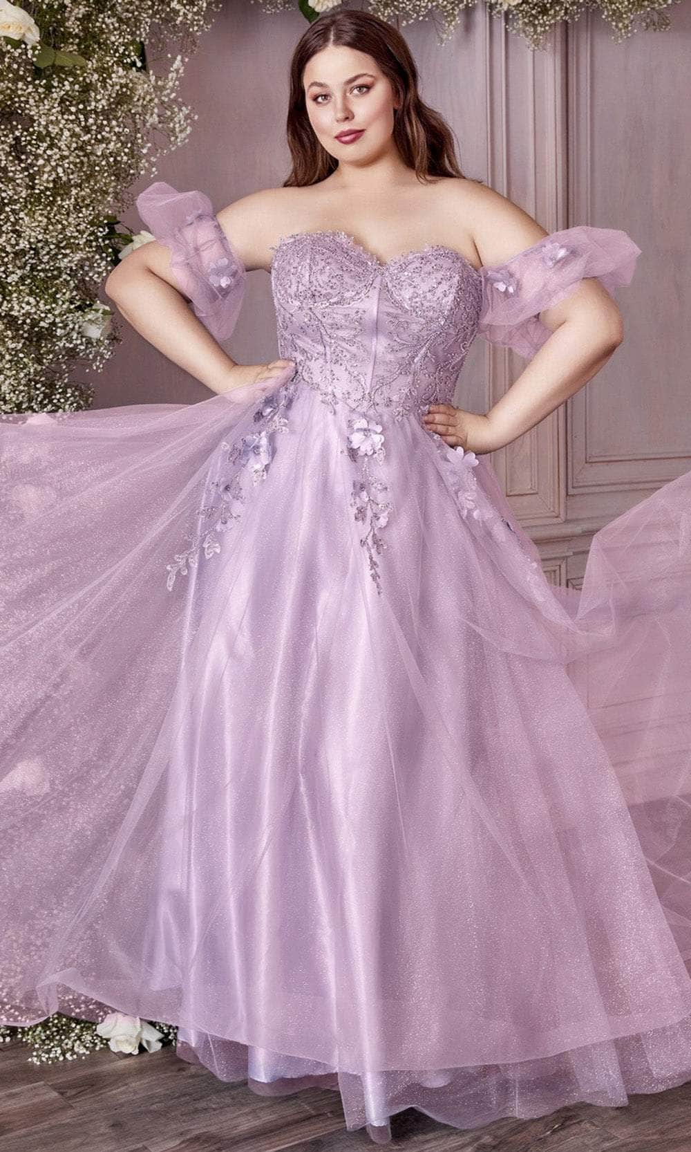 cinderella purple prom dress Cinderella Divine CD903
