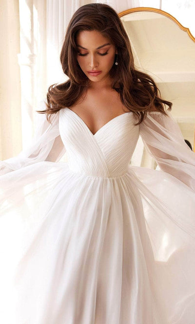 Cinderella Divine CD243W - Sweetheart Chiffon Wedding Dress Wedding Dresses