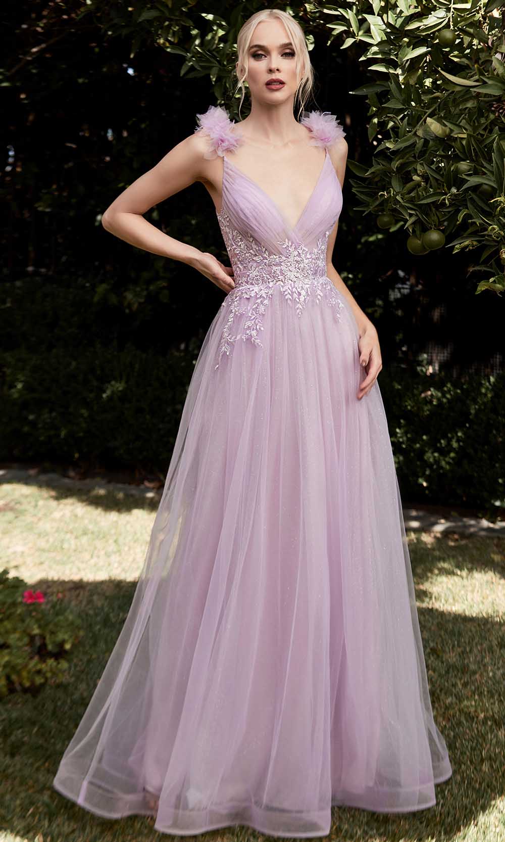 Cinderella Divine CD970 - Tulle Ball gown Special Occasion Dress 2 / Lilac