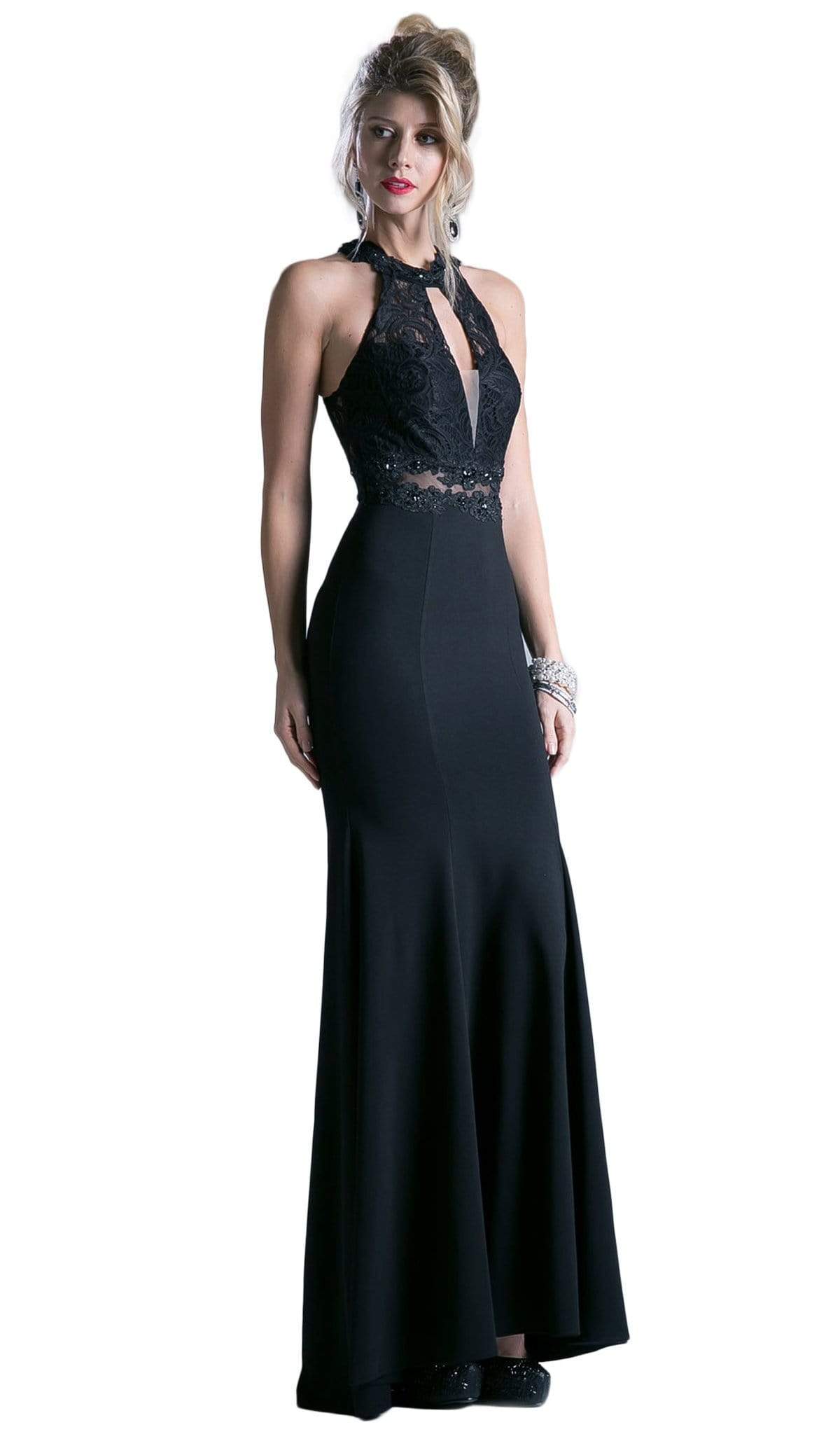 Cinderella Divine - CF102 Evening Dresses XS / Black