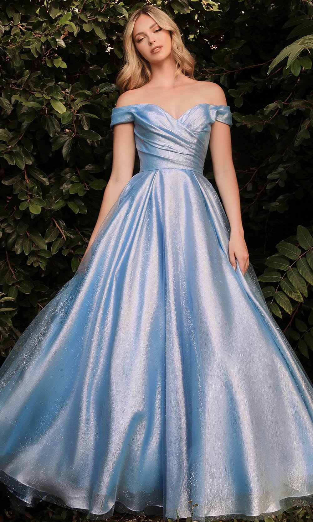 Cinderella Divine J823 - Off Shoulder Evening Dress Special Occasion Dress