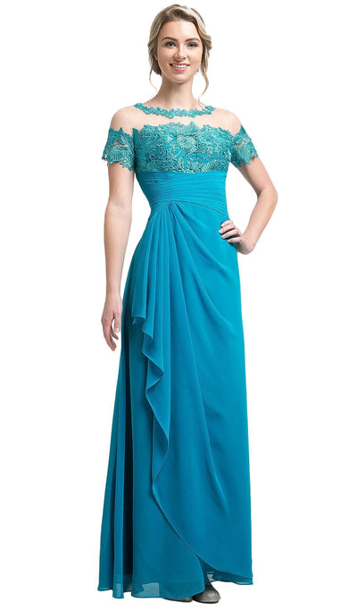 Cinderella Divine CH1509 Bridesmaid Dresses XS / Jade