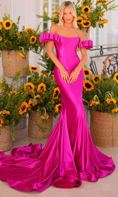 Clarisse 811160 - Trumpet Corset Evening Gown Prom Dresses