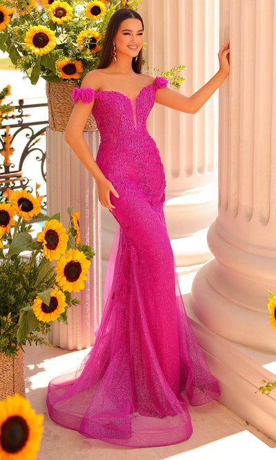 Clarisse 811221 - Off-Shoulder Sheath Prom Dress Prom Dresses