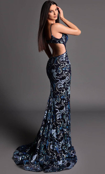 Clarisse 811274 - Sparkling Deep V-Neck Prom Gown Formal Gowns