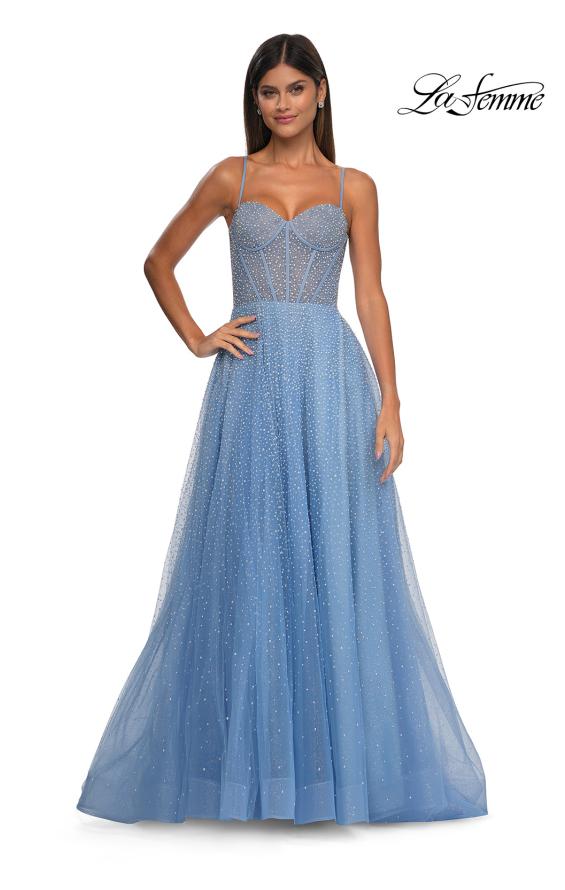 La Femme 32644 - Beaded Bodice A-Line Prom Gown