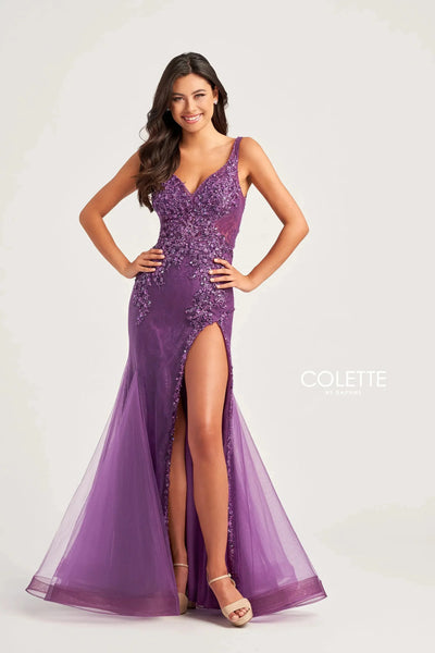 Colette By Daphne CL5122 - Sleeveless Cutout Prom Dress