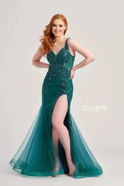 Colette By Daphne CL5122 - Sleeveless Cutout Prom Dress