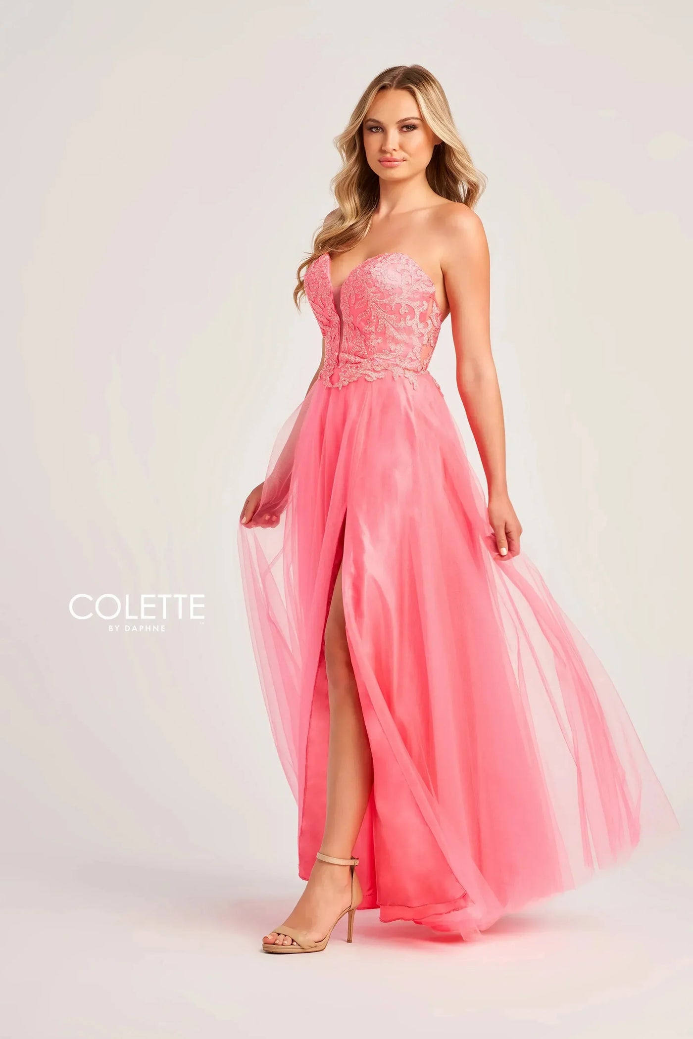 Colette By Daphne CL5132 - Sweetheart A-Line Prom Dress