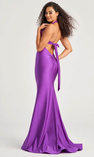 Colette By Daphne CL5199 - Halter Tie Back Prom Dress Prom Dresses