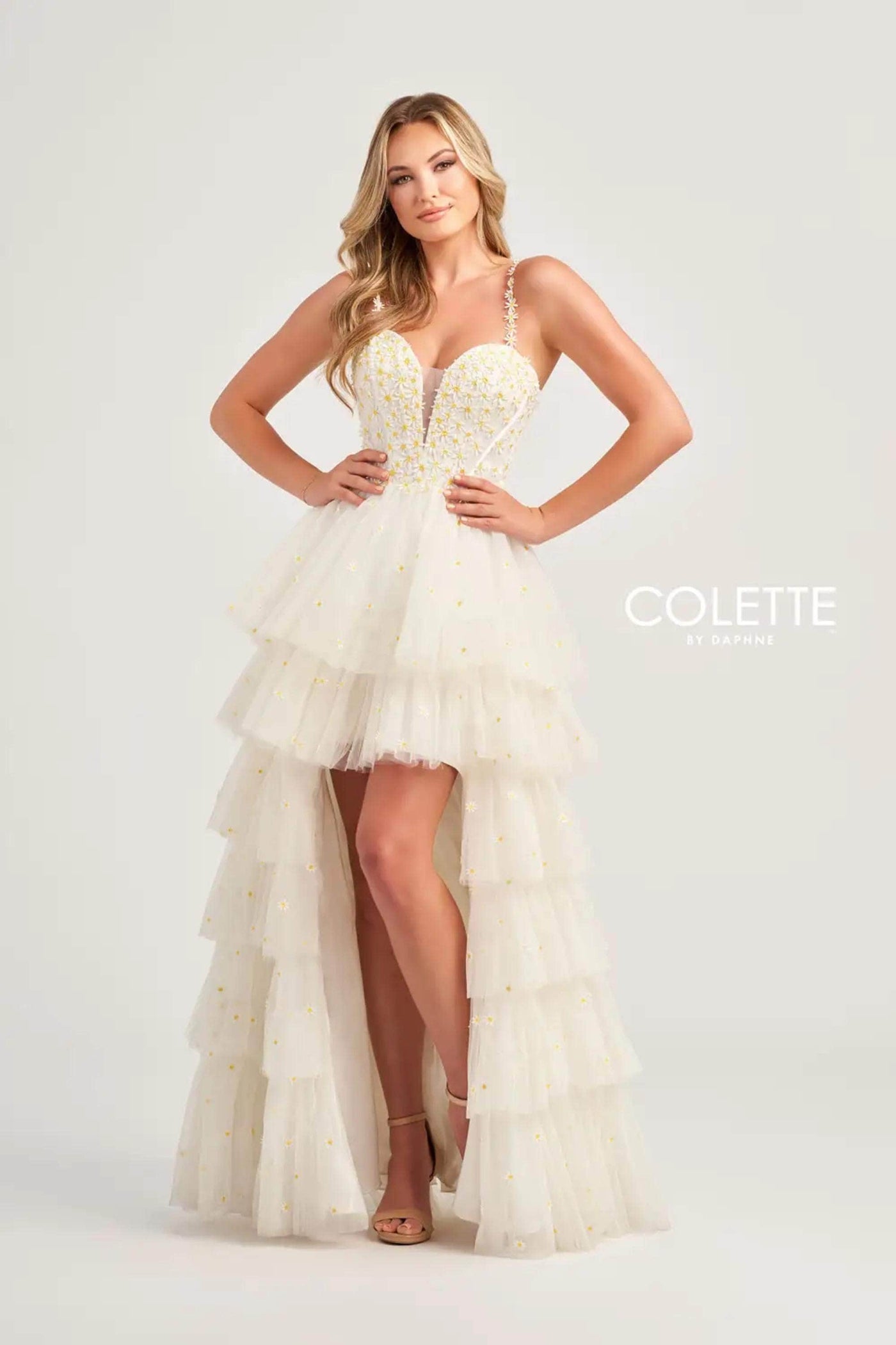 Colette By Daphne CL5237 - Sweetheart High Low Prom Dress