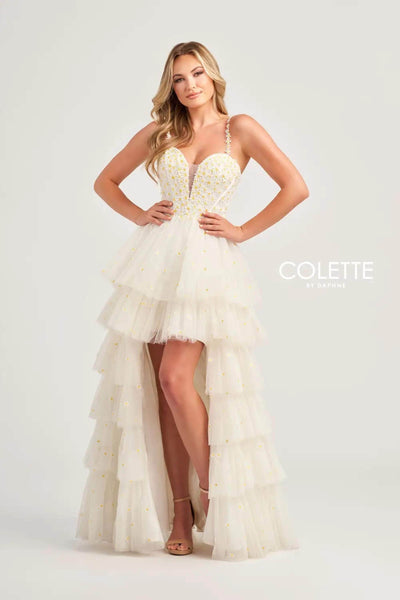 Colette By Daphne CL5237 - Sweetheart High Low Prom Dress