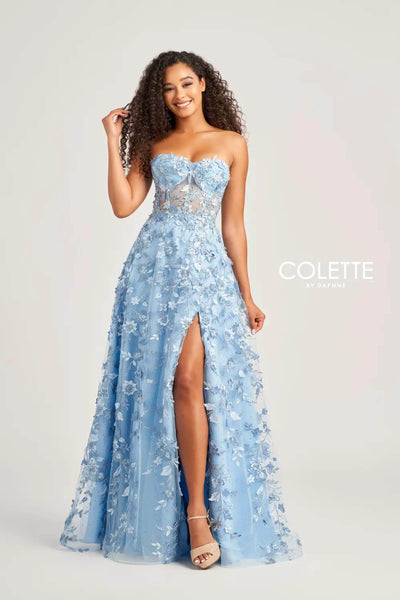Colette By Daphne CL5249 - Sweetheart Lace Prom Dress