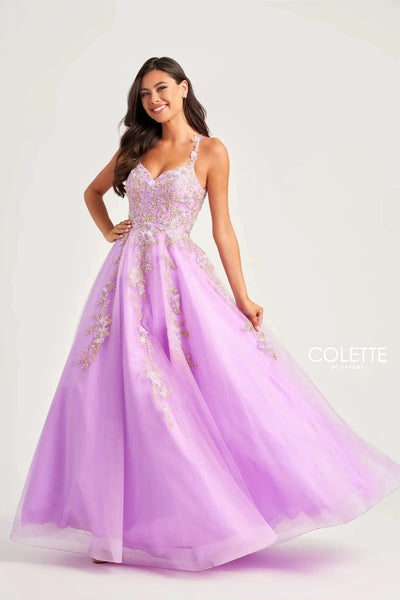 Colette By Daphne CL5271 - Embroidery Sweetheart Ballgown