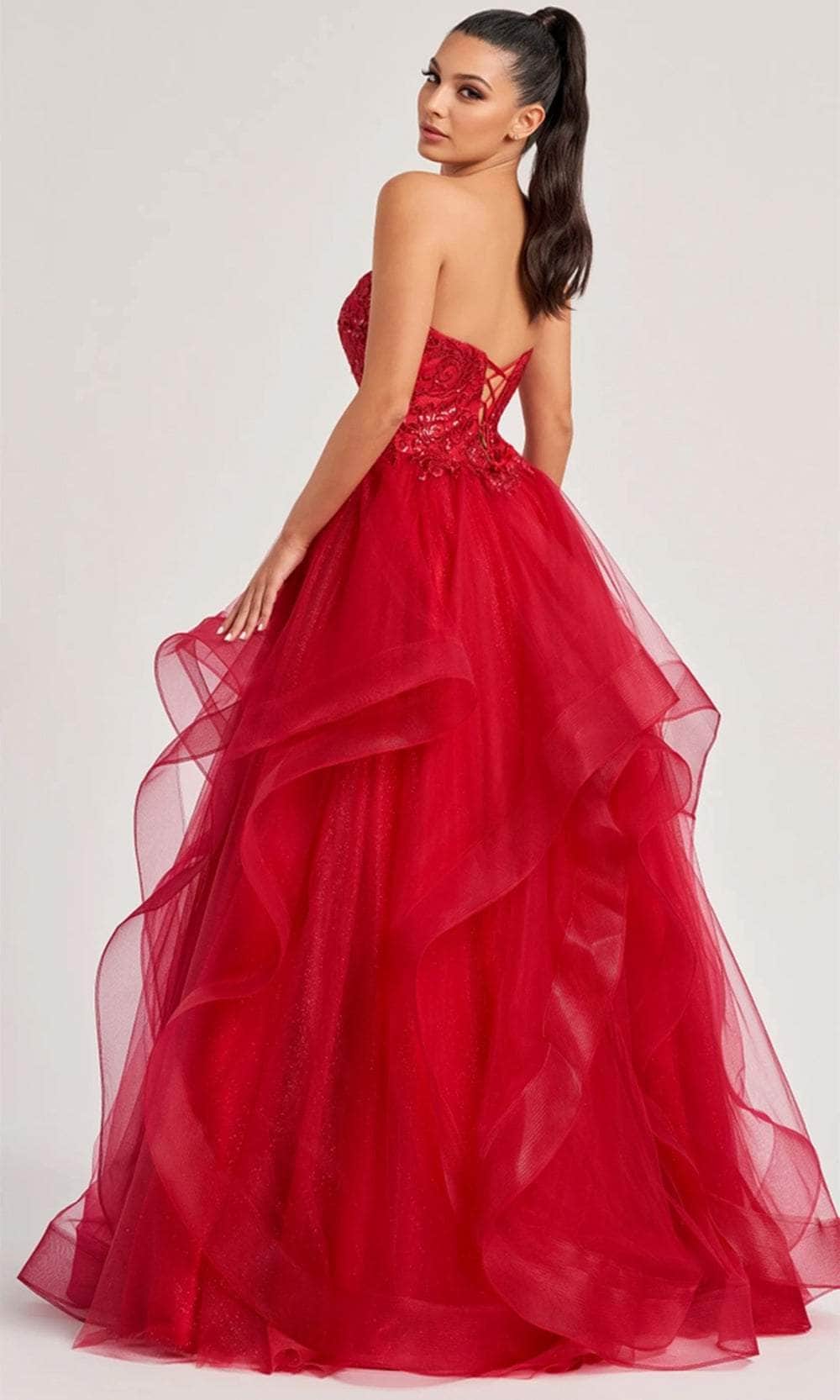 Colette By Daphne CL8290 - Sweetheart Lace Up Gown