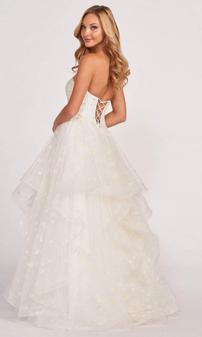 Colette for Mon Cheri CL2055 - Strapless Ruffles Evening Dress Evening Dresses