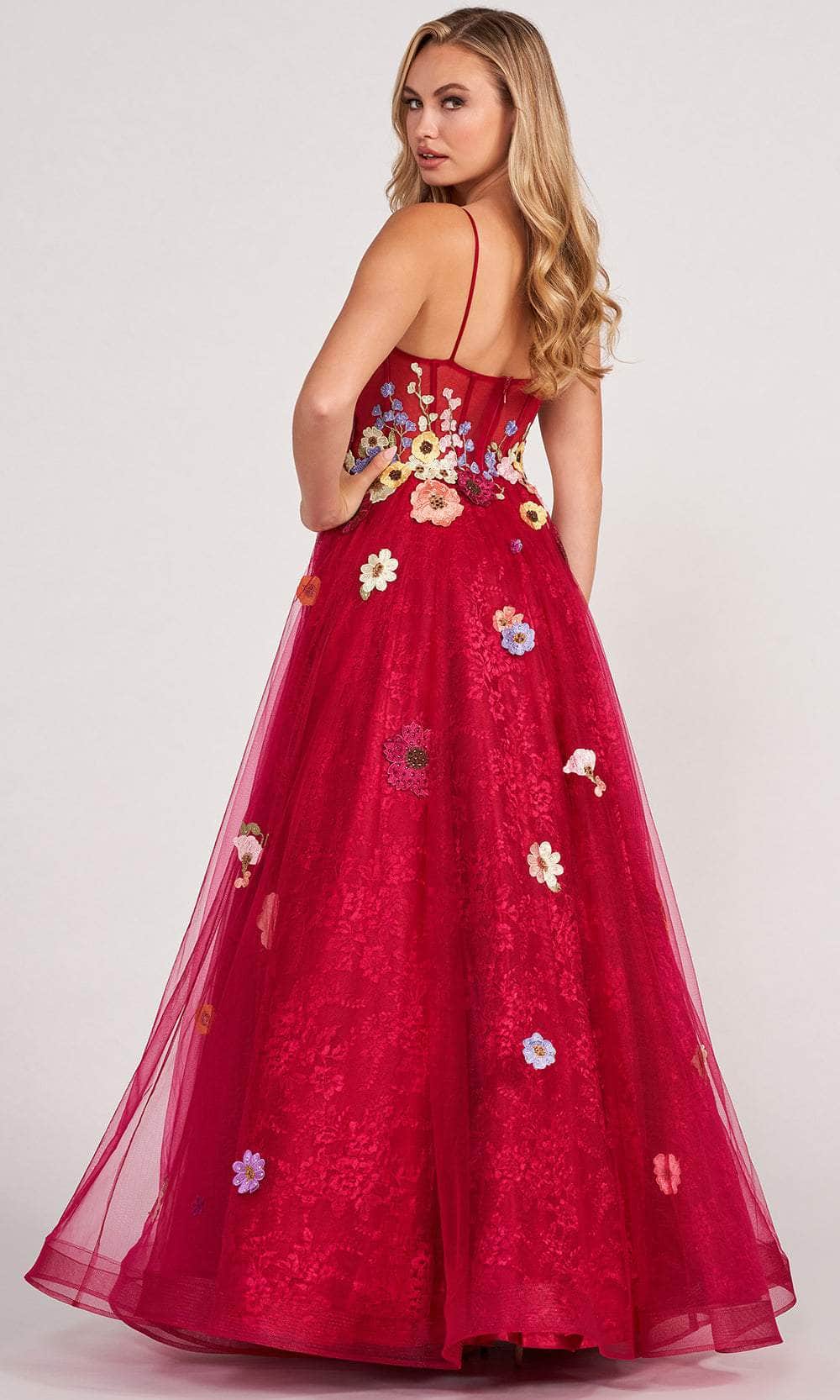 Colette for Mon Cheri CL2086 - Sweetheart Floral A-line Gown Prom Dresses
