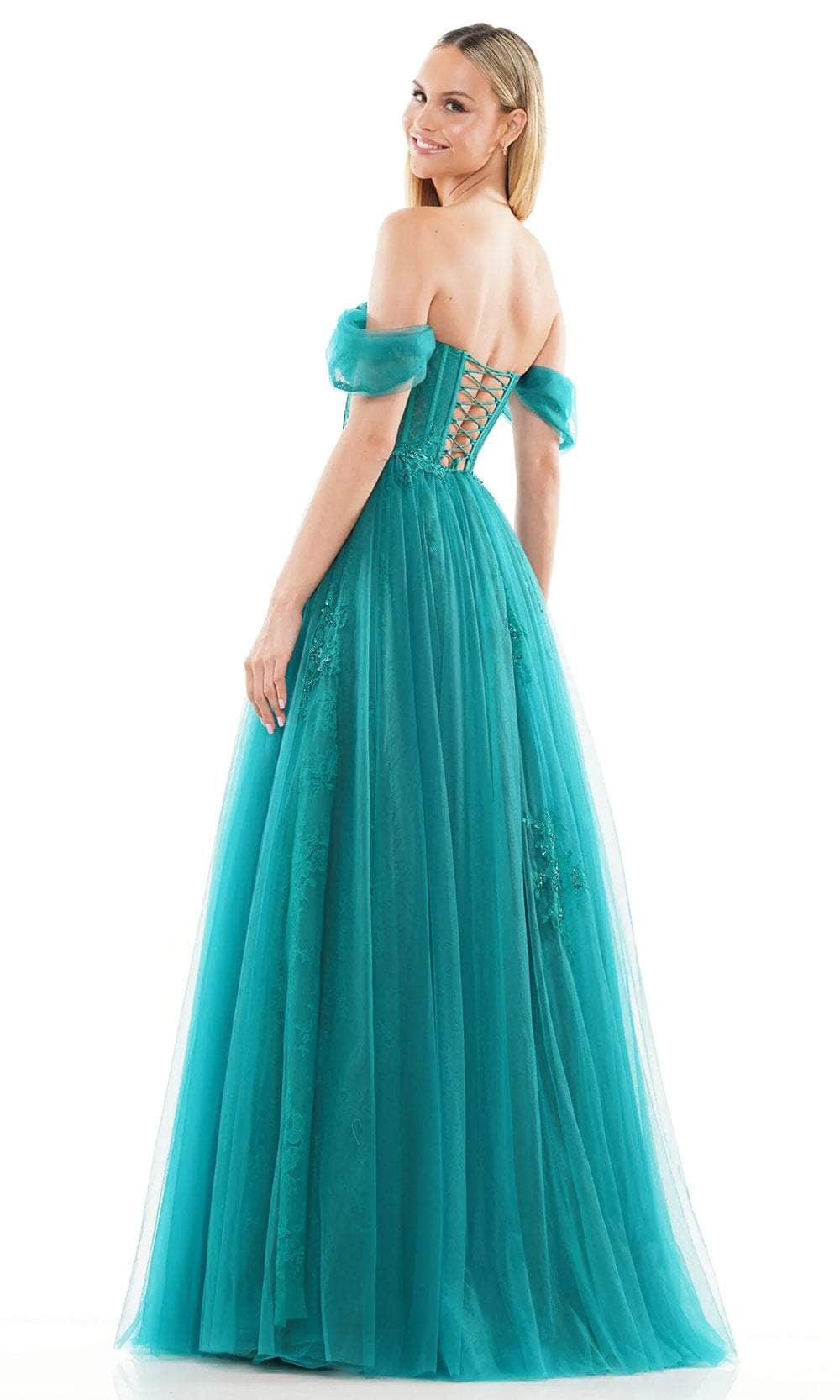 Colors Dress 3240 - Corset Tulle Prom Dress Evening Dresses