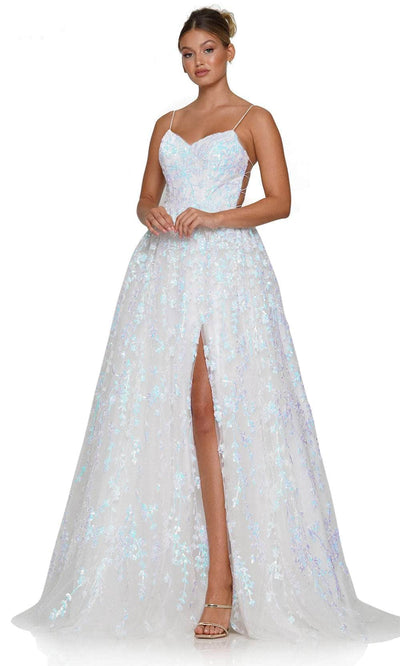 Colors Dress 3247 - Embellished A-Line Prom Dress Evening Dresses