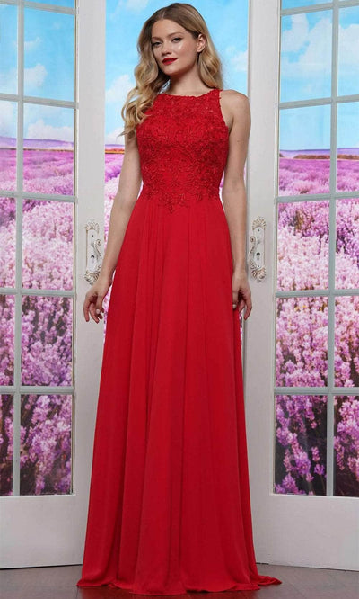 Colors Dress 3440 - Sleeveless Ornate Prom Dress Evening Dresses