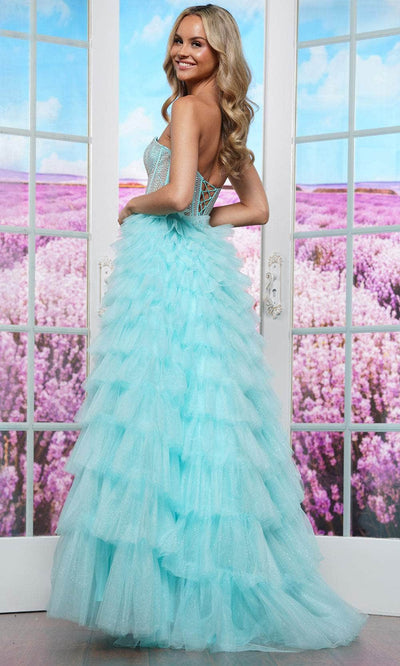 Colors Dress 3492 - Sweetheart Ruffled Ballgown Evening Dresses