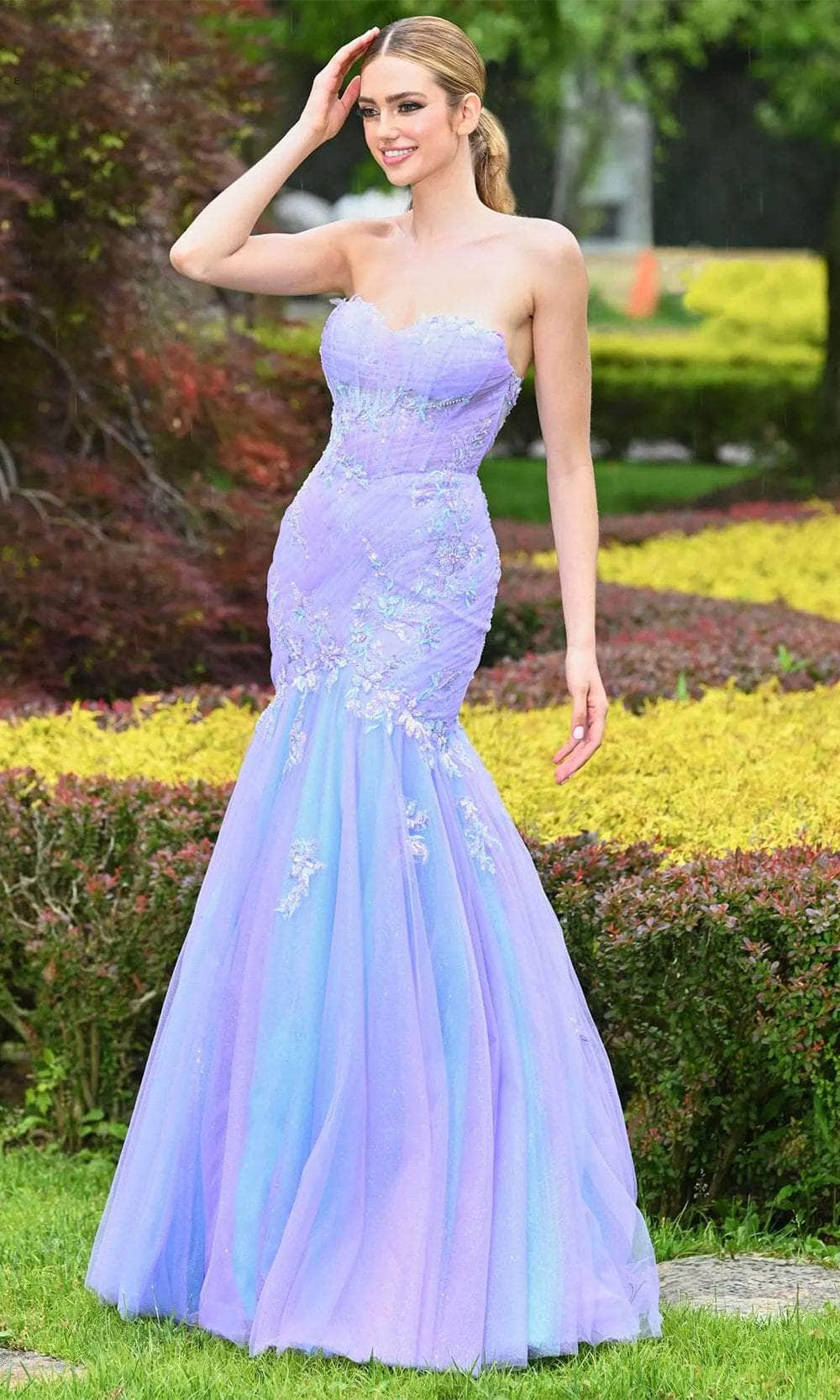 Colors Dress 3529 - Embroidered Prom Dress Prom Dresses