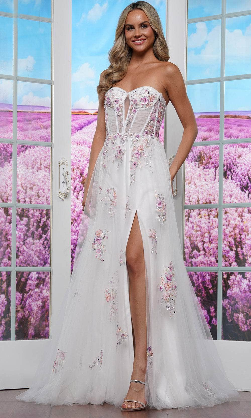 sweetheart floral ruched long formal dress Sweetheart Floral Ruched Long Mermaid Dress Dressesforparty