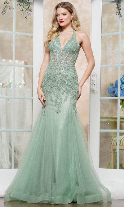 Colors Dress 3590 - Mermaid Embroidered Prom Gown Prom Dresses