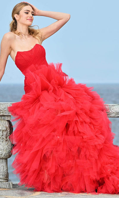 Colors Dress 3631 - Mermaid Ruffled Prom Gown Prom Dresses