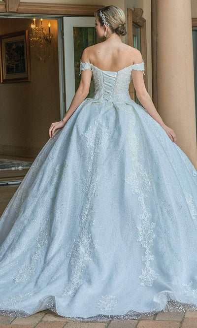 Dancing Queen 0169 - Sweetheart Neck Off-Shoulder Ballgown Quinceanera Dresses  