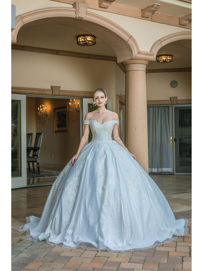 Dancing Queen 0169 - Sweetheart Neck Off-Shoulder Ballgown Special Occasion Dresses