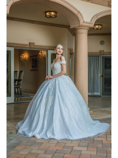 Dancing Queen 0169 - Sweetheart Neck Off-Shoulder Ballgown Special Occasion Dresses