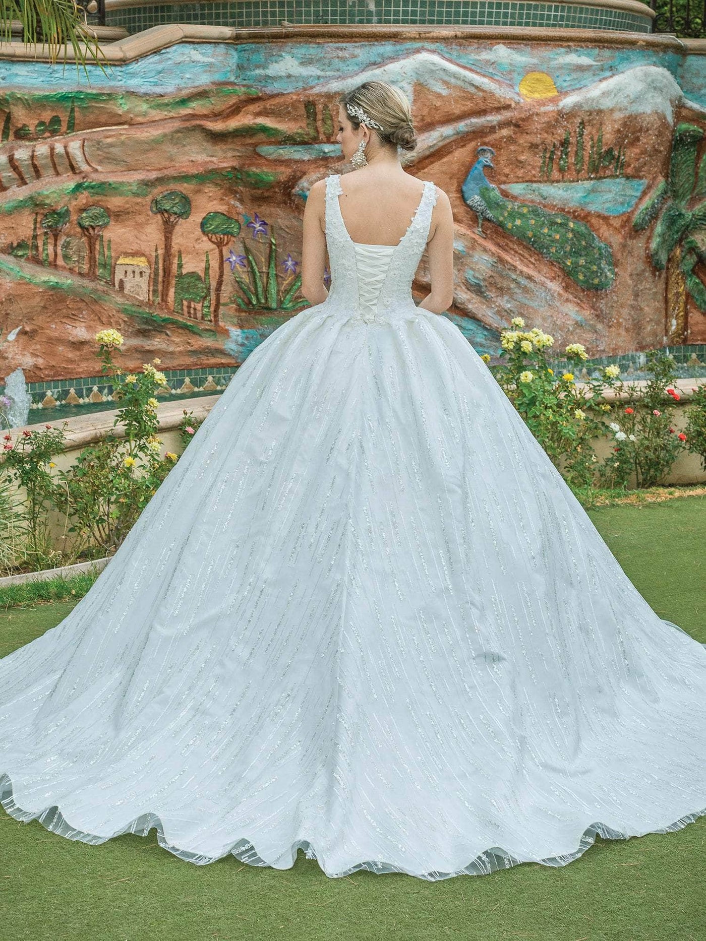 Dancing Queen 0177 - Sleeveless V-Neck Ballgown Special Occasion Dresses