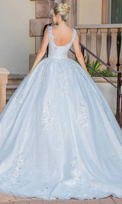 Dancing Queen 0252 - Embroidered Sleeveless Ballgown QuinceaneraDresses XS / 